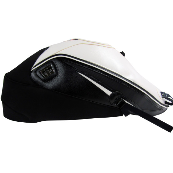 Tapis de réservoir BAGSTER Honda 1000 CB R 2008-2016 Blanc / Noir / Carbone Blanc Noir