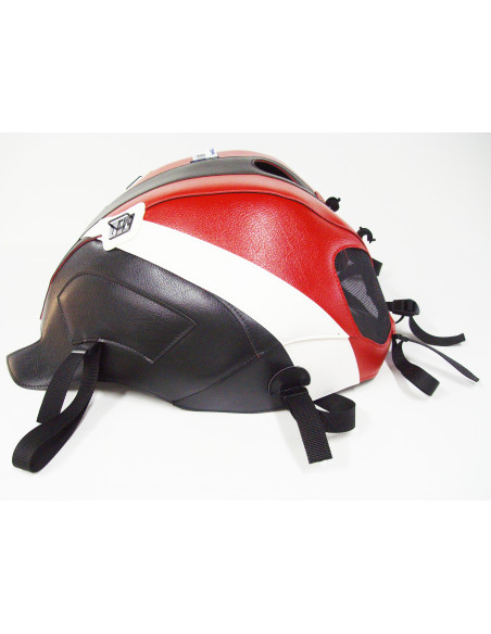 Tapis de réservoir BAGSTER Ducati 696/796/1100 Monster 2008-2015 Noir / Rouge / Blanc / Noir