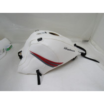 Tapis de réservoir BAGSTER Suzuki 1300 GSX R Hayabusa 2008-2017 Blanc / Rouge / Acier