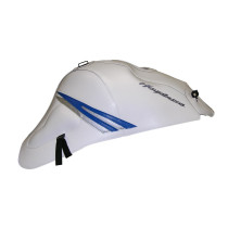 Tapis de réservoir BAGSTER Suzuki 1300 GSX R Hayabusa 2008-2017 Blanc / Gitane / Argent