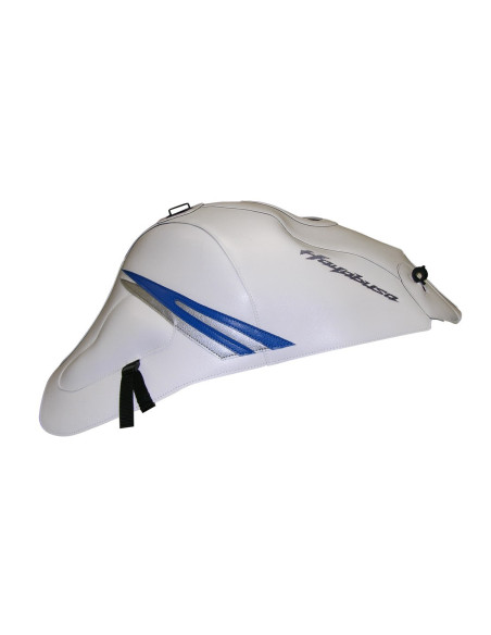 Tapis de réservoir BAGSTER Suzuki 1300 GSX R Hayabusa 2008-2017 Blanc / Gitane / Argent