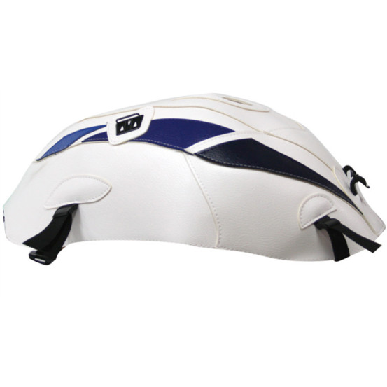 Tapis de réservoir BAGSTER Suzuki 1000 GSX R 2009-2016 Blanc / Bleu