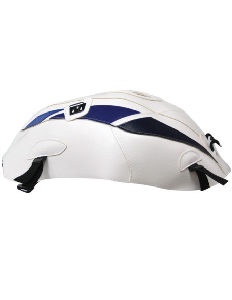 Tapis de réservoir BAGSTER Suzuki 1000 GSX R 2009-2016 Blanc / Bleu