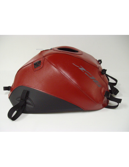 Tapis de réservoir BAGSTER Yamaha 600 XJ6 Diversion N/F 2009-2016 Rouge Foncé / Noir