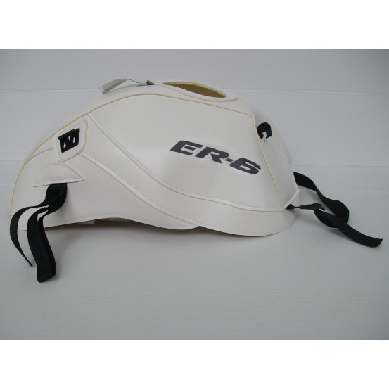 Tapis de réservoir BAGSTER Kawasaki 650 ER-6 N/F 2009-2011 Blanc