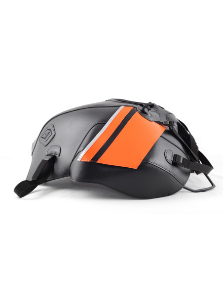 Tapis de réservoir BAGSTER Moto Guzzi 750 V7/V7 II 2010-2016 Noir / Orange