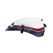 Tapis de réservoir BAGSTER Honda VT 750 S 2010-2011 Blanc / Bleu Foncé / Rouge Foncé