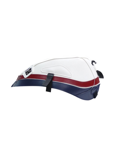 Tapis de réservoir BAGSTER Honda VT 750 S 2010-2011 Blanc / Bleu Foncé / Rouge Foncé