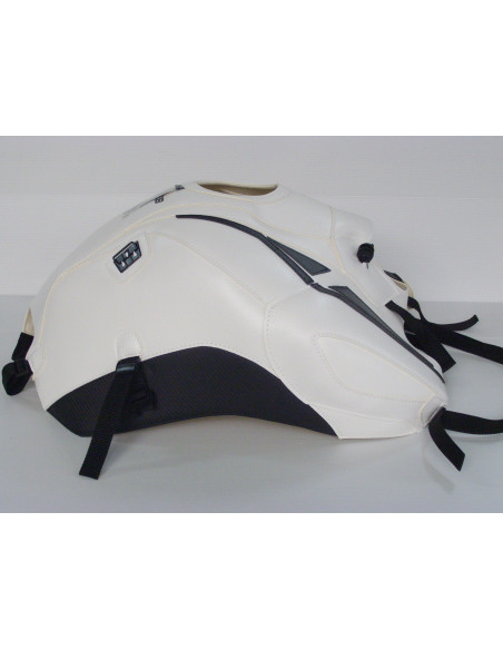 Tapis de réservoir BAGSTER Yamaha 800 FZ8 2010-2016 Blanc / Anthracite