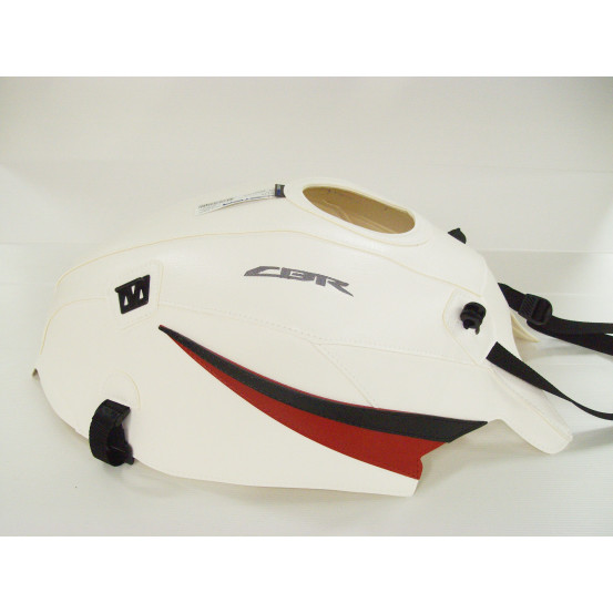 Tapis de réservoir BAGSTER Honda 600 CBR F 2011 Blanc / Rouge Noir