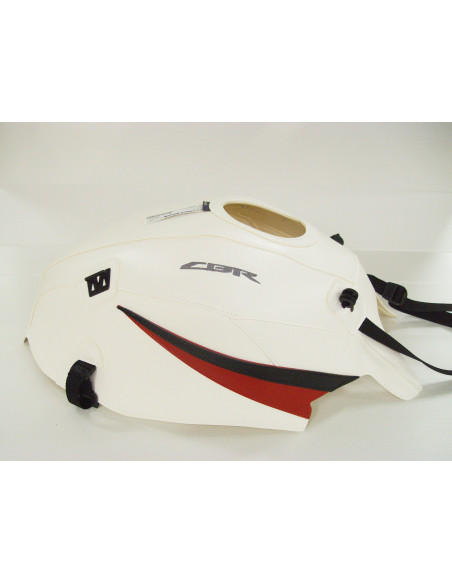 Tapis de réservoir BAGSTER Honda 600 CBR F 2011 Blanc / Rouge Noir