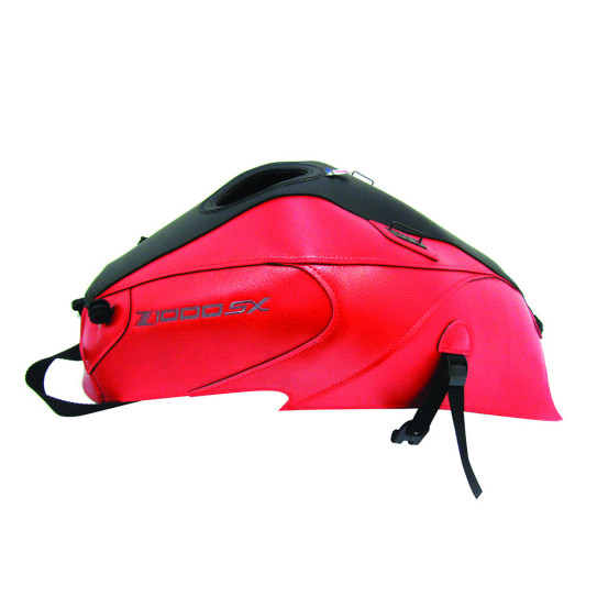 Tapis de réservoir BAGSTER Kawasaki Z 1000 SX 2011-2017 Rouge / Noir