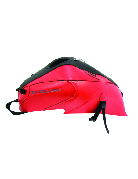 Tapis de réservoir BAGSTER Kawasaki Z 1000 SX 2011-2017 Rouge / Noir