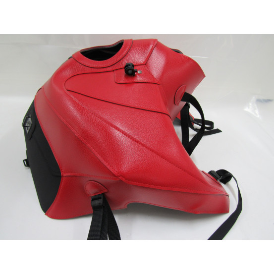 Tapis de réservoir BAGSTER Moto Guzzi 1200 Stelvio 2011-2016 Rouge / Noir Mat