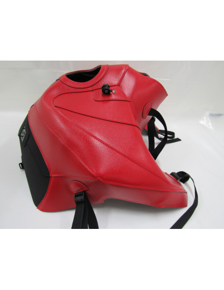 Tapis de réservoir BAGSTER Moto Guzzi 1200 Stelvio 2011-2016 Rouge / Noir Mat