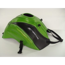 Tapis de réservoir BAGSTER Kawasaki Z 750 R 2011-2012 Vert Nacre / Noir / Liseré Argent