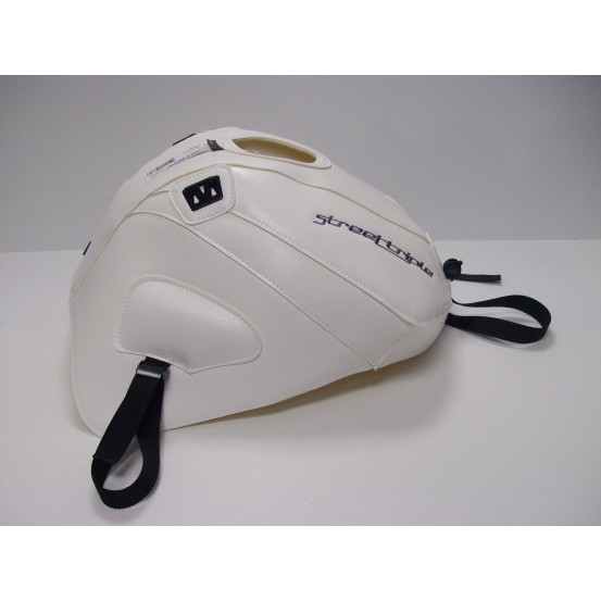 Tapis de réservoir BAGSTER Triumph 675 Street Triple R 2011-2012 Blanc