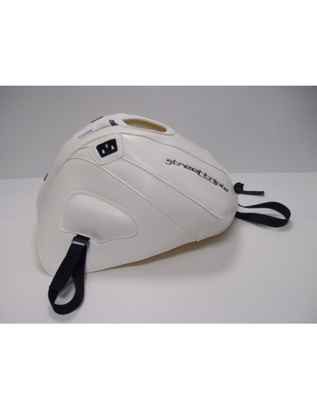 Tapis de réservoir BAGSTER Triumph 675 Street Triple R 2011-2012 Blanc