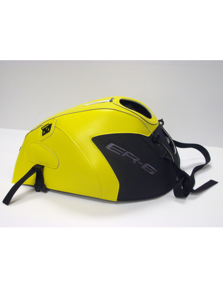 Tapis de réservoir BAGSTER Kawasaki 650 ER-6 N/F 2012-2016 Bouton d'Or / Noir Mat