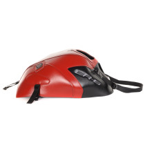 Tapis de réservoir BAGSTER Kawasaki 650 ER-6 N/F 2012-2016 Rouge Fonce / Noir