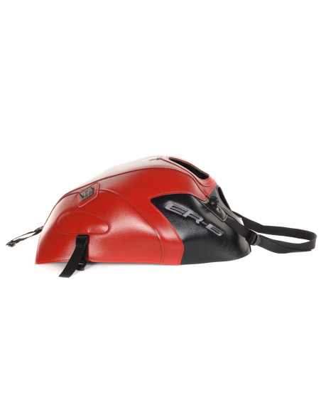 Tapis de réservoir BAGSTER Kawasaki 650 ER-6 N/F 2012-2016 Rouge Fonce / Noir