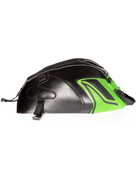 Tapis de réservoir BAGSTER Kawasaki 650 ER-6 N/F 2012-2016 Noir / Vert Nacre / Noir Vert Nacre