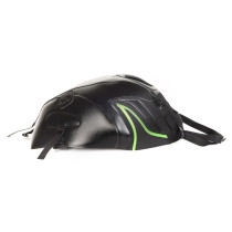 Tapis de réservoir BAGSTER Kawasaki 650 ER-6 N/F 2012-2016 Noir / Noir Mat / Vert Nacre