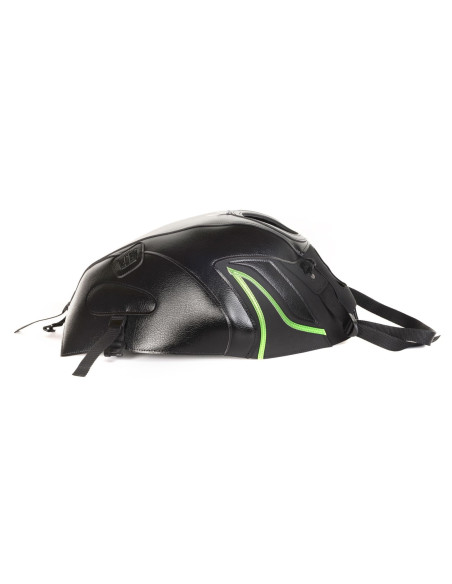 Tapis de réservoir BAGSTER Kawasaki 650 ER-6 N/F 2012-2016 Noir / Noir Mat / Vert Nacre