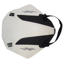 Tapis de réservoir BAGSTER Honda NC 700 X 2012-2013 Blanc / Noir Mat
