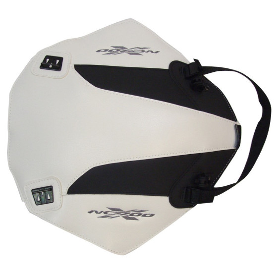 Tapis de réservoir BAGSTER Honda NC 700 X 2012-2013 Blanc / Noir Mat