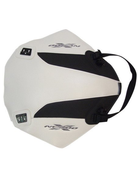 Tapis de réservoir BAGSTER Honda NC 700 X 2012-2013 Blanc / Noir Mat