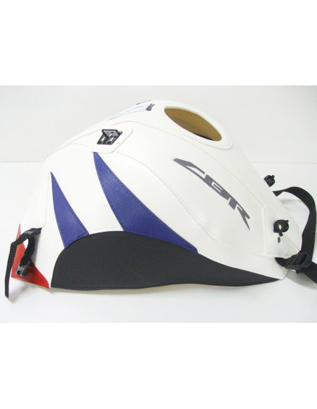 Tapis de réservoir BAGSTER Honda 1000 CBR RR 2012-2016 Blanc / Baltique Rouge