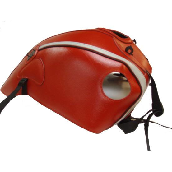 Tapis de réservoir BAGSTER Honda CB 1100 2013-2016 Rouge Foncé / Gris Clair / Liseré Noir