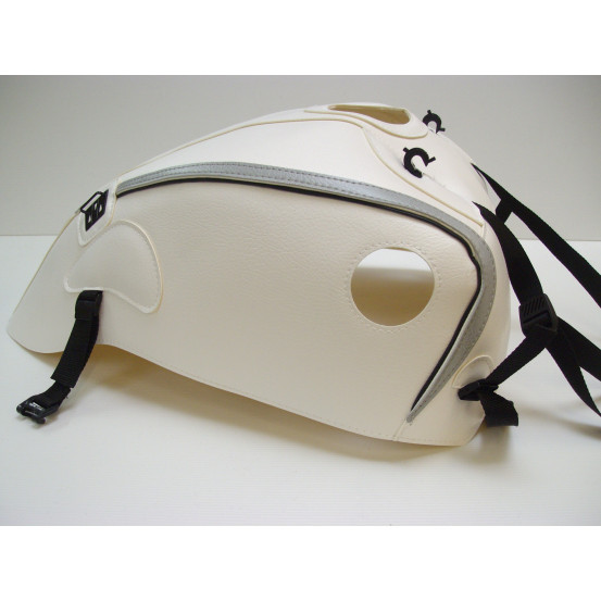 Tapis de réservoir BAGSTER Honda CB 1100 2013-2016 Blanc / Gris Clair / Noir