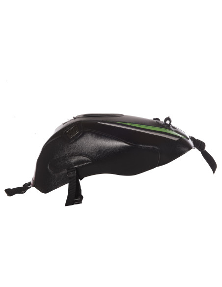 Tapis de réservoir BAGSTER Kawasaki 636 ZX-6R 2013-2016 Noir / Vert / Noir / Argent