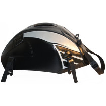 Tapis de réservoir BAGSTER Aprilia 50/125 RS4 2013-2016 Noir / Argent / Noir