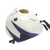 Tapis de réservoir BAGSTER Honda 600 CBR RR 2013-2016 Blanc / Baltique