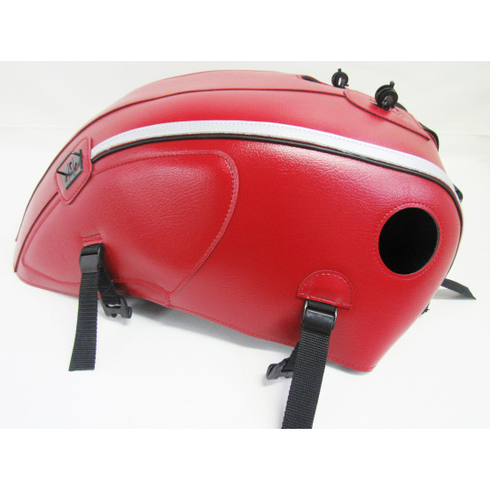 Tapis de réservoir BAGSTER Honda CB 1100 EX 2014-2015 Rouge Fonce / Argent / Noir