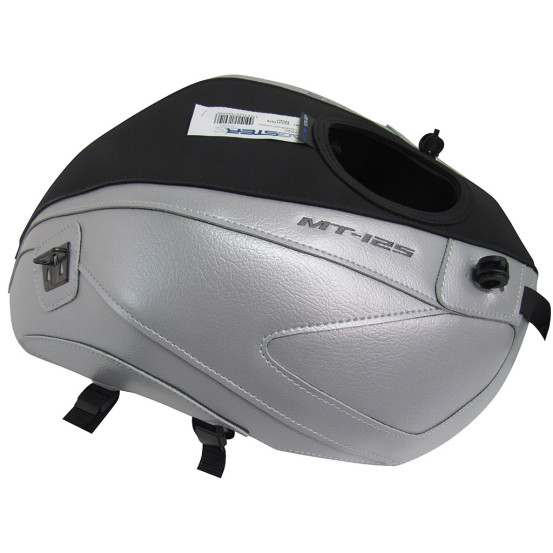 Tapis de réservoir BAGSTER Yamaha 125 MT 2015 Noir Mat / Argent