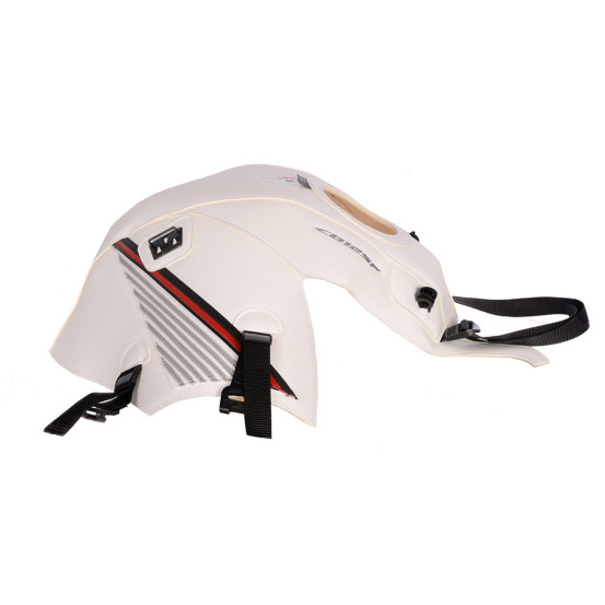 Tapis de réservoir BAGSTER Honda 125 CBF 2015-2016 Blanc / Rouge / Noir / Gris