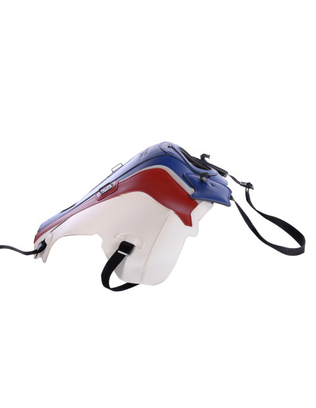 Tapis de réservoir BAGSTER Honda 1000 CRF Africa Twin 2016-2017 Bleu / Argent / Rouge Fonce / Blanc