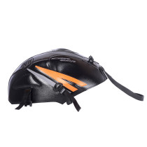 Tapis de réservoir BAGSTER Honda 500 CB R 2016 Noir / Orange Clair / Acier