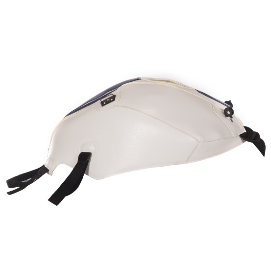 Tapis de réservoir BAGSTER Suzuki 650 SV 2016 Blanc / Baltique