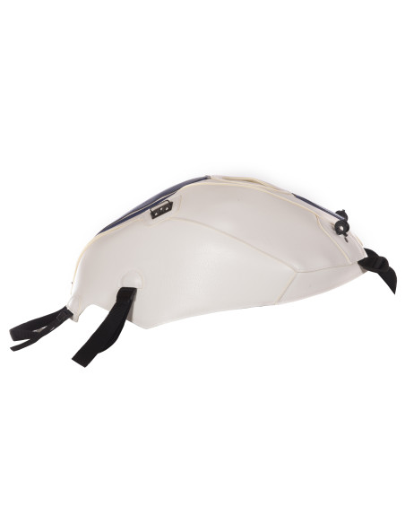 Tapis de réservoir BAGSTER Suzuki 650 SV 2016 Blanc / Baltique