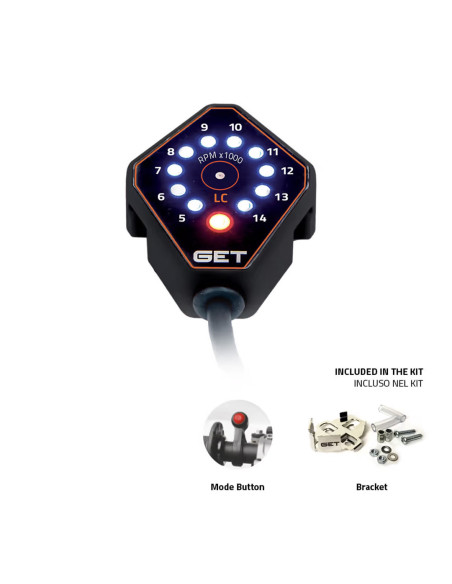 Compte tours RPM DASH GET pour boitier origine Suzuki 250 RMZ 2019-2021 450 RMZ 2018-2021