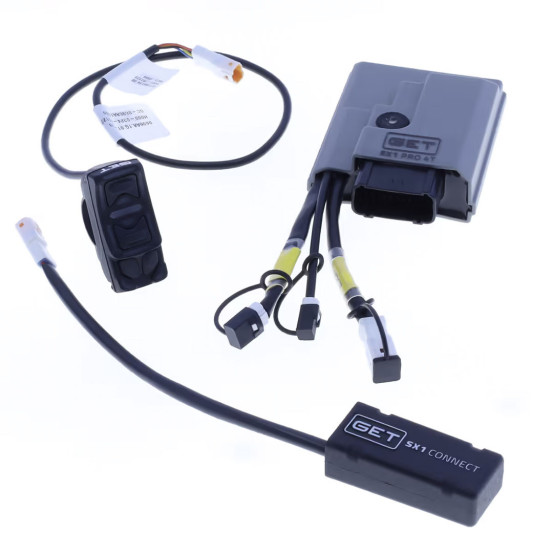 Boitier CDI ECU SX1 PRO 4T GET + Commodo SX1 + Boitier paramétrage WIFI SX1 - GAS GAS 500 ECF / HUSQVARNA 501 FE / KTM 500 EX..