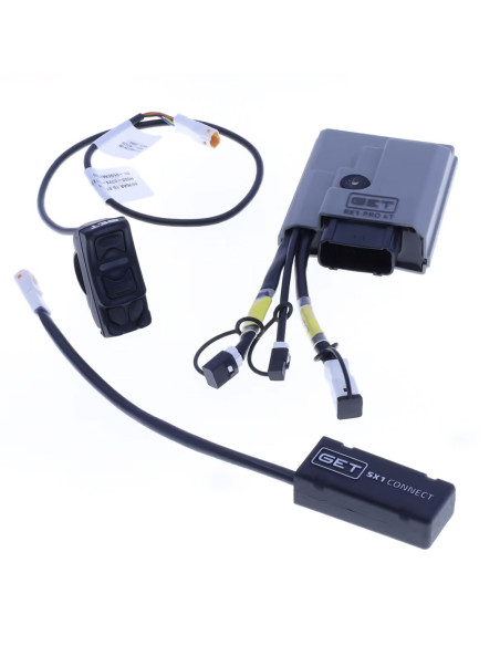 Boitier CDI ECU SX1 PRO 4T GET + Commodo SX1 + Boitier paramétrage WIFI SX1 - GAS GAS 500 ECF / HUSQVARNA 501 FE / KTM 500 EX..