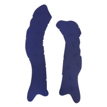 Protection de cadre VIBRAM Husqvarna TC/FC 2016-2018 TE/FE 2017-2018 KTM SX/SXF/EXC/EXCF 2016-2018 Bleu