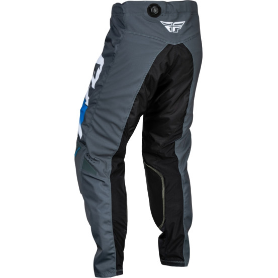 Pantalon cross enfant Fly Racing 2024 Kinetic Prix - Bleu Clair Charcoal Blanc