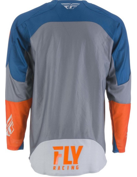 Maillot cross Fly Racing 2019 Evolution - Bleu Gris Orange